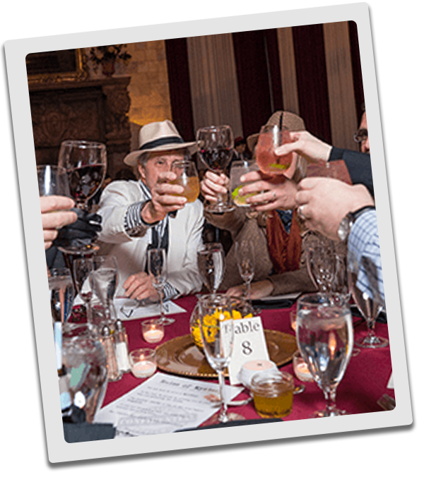 New Jersey Murder Mystery guests raise glasses