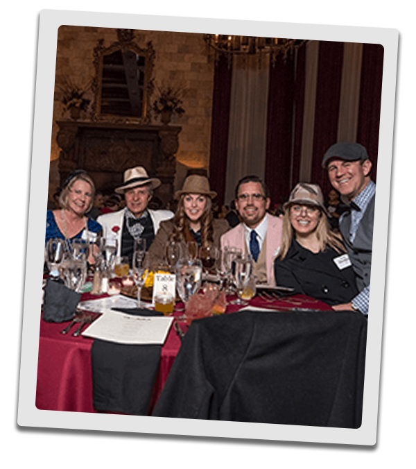New Jersey Murder Mystery party guests at the table